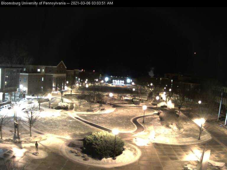 Bloomsburg University of Pennsylvania - Overlooking the Quad