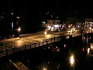 Mystic River Bascule Bridge Cam, S & P Oyster Co. (Webcam Offline)