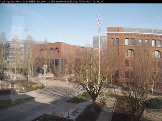 University of Washington - Looking Northwest from Walsh Gardner to the Keystone Building 
