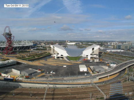 Aquatic Centre at Olympic Park  (Webcam Offline)