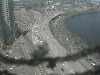 I90 & Storrow Drive Looking West