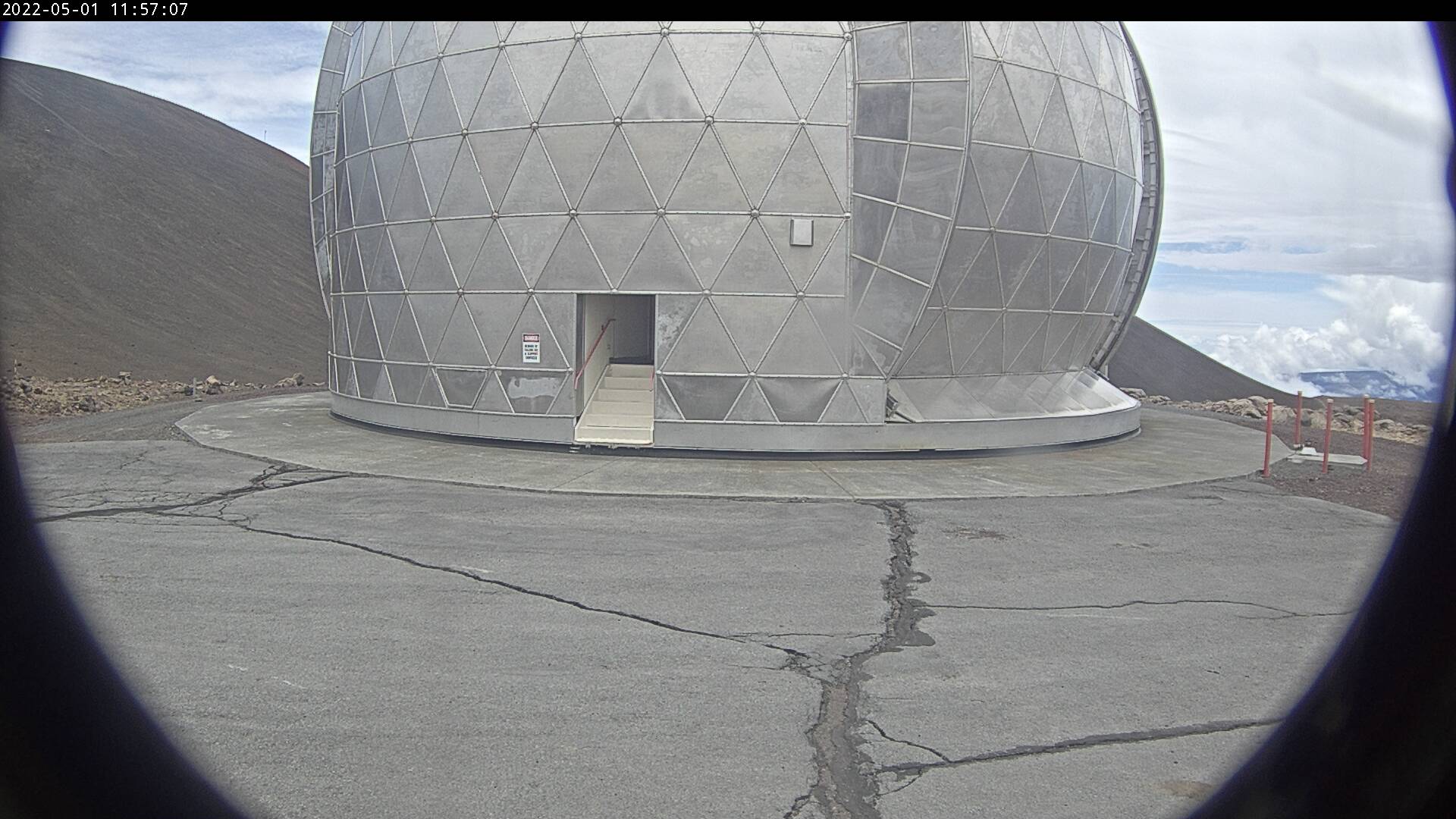 Caltech Submillimeter Observatory on Mauna Kea