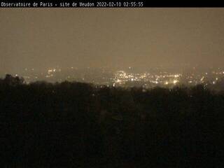 Meudon Observatory Solar Tower - View of Paris