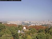 Meudon Observatory Solar Tower - View of Paris
