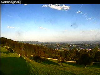 View from Amstetten to Sonntagberg