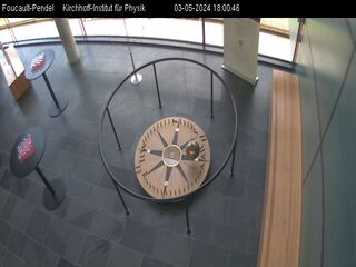 University of Heidelberg - Kirchhoff Institute for Physics - Foucault's Pendulum