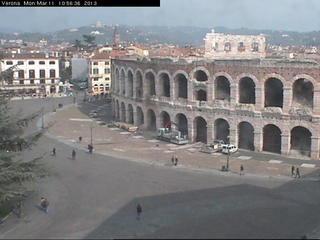 Piazza Bra & Arena (Webcam Offline)