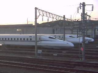 Shinkansen Bullet Train Siding