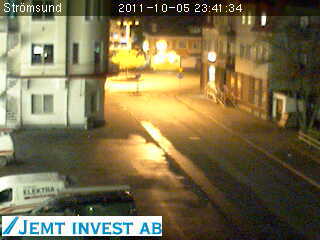 Bredgårdsgatan, Grand Hotell (left) & hwy E45 @ intersection