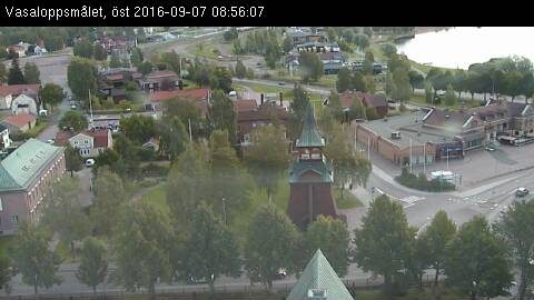 Vasagatan from Mora Church