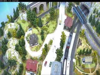 Model Train & Village