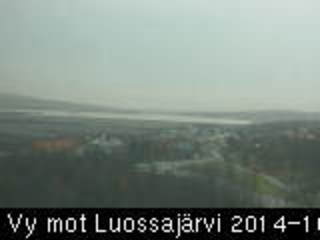Views Towards Luossajarvi Lake