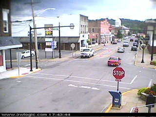 Buckhannon City Hall looking down East Main Street