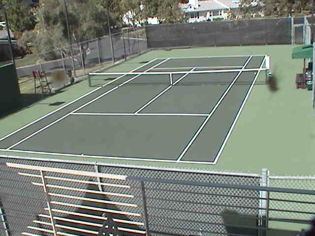 Tennis Court, Round Hill Country Club