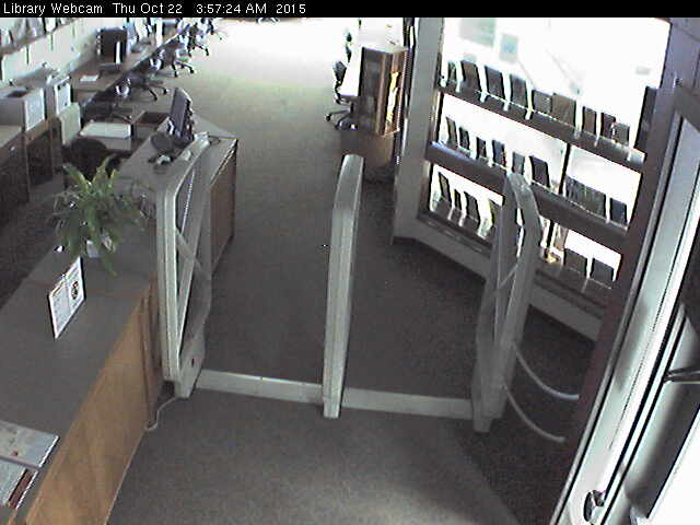 Circulation Desk at the UMC Library