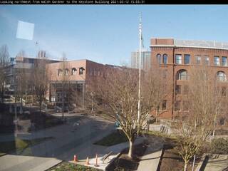 University of Washington - Looking Northwest from Walsh Gardner to the Keystone Building 