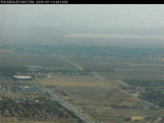 Overlooking Palmdale from Tenhi Mountain
