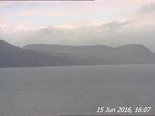 Lyme Regis Webcam - Looking East Towards Golden Cap