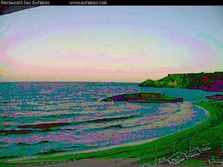 View from Ses Eufabies Bar and Restaurant