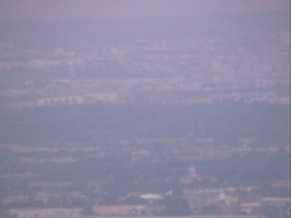 Overlooking Rome from Hotel Colonna Frascati