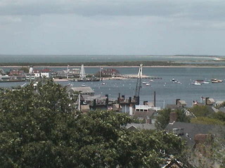 Nantucket Harbor from Nantucket Unitarian Church