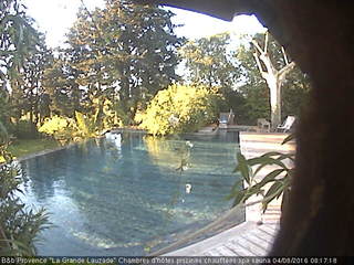 La Grande Lauzade B & B - Pool Cam