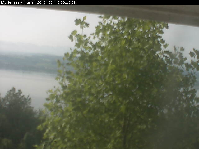 Lake Murten from Hôtel-Restaurant Mont-Vully 