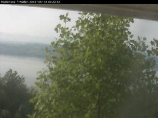 Lake Murten from Hôtel-Restaurant Mont-Vully 