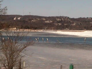 Great Lakes Maritime Academy - View of West Grand Traverse Bay