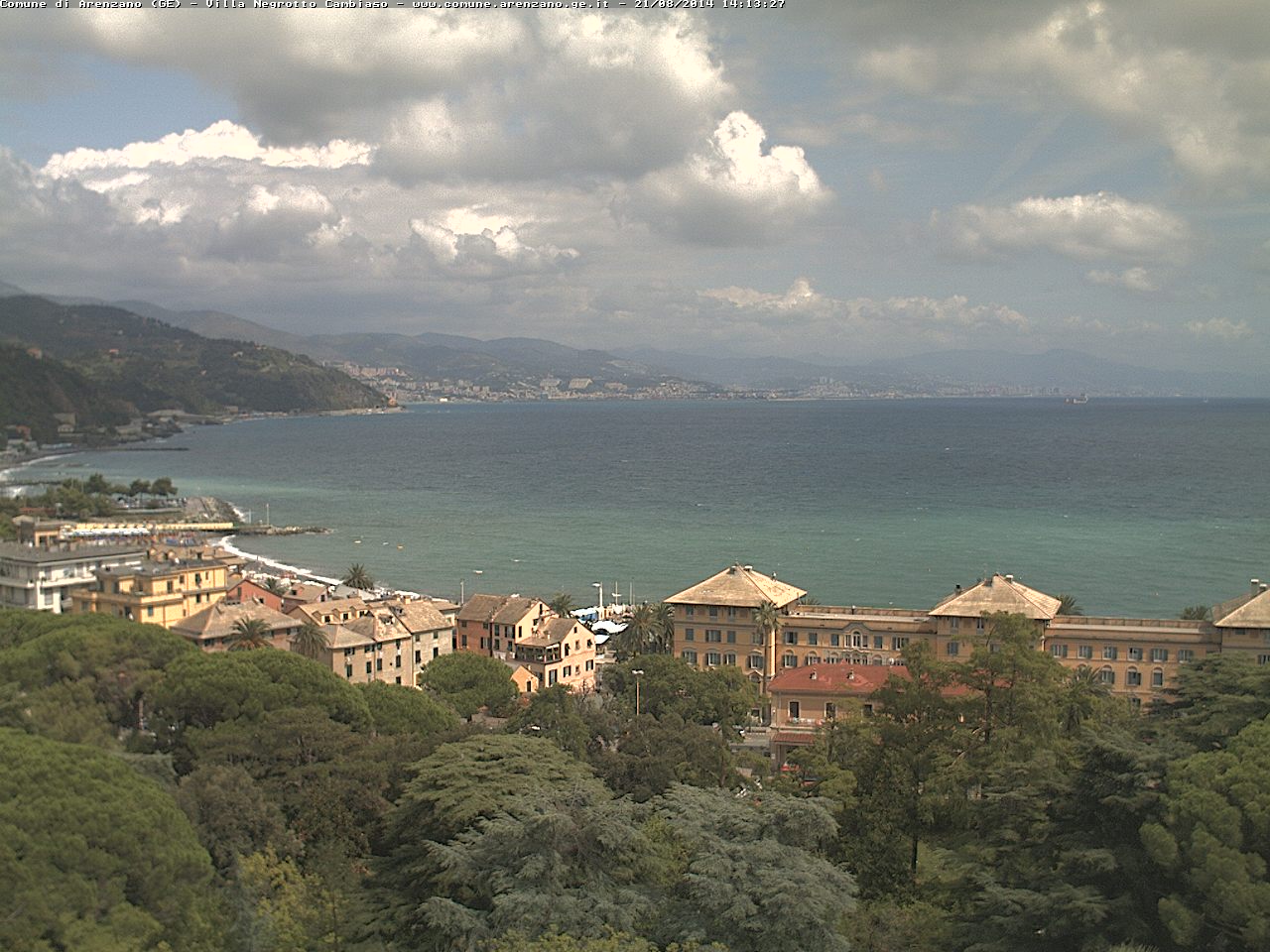 View from the Top of Negrotto Villa Cambiaso