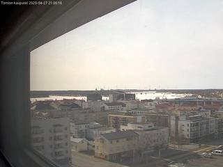 View from City Hall on Suensaarenkatu - Looking South