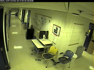 View of the North Corridor of the North Campus EMAL.