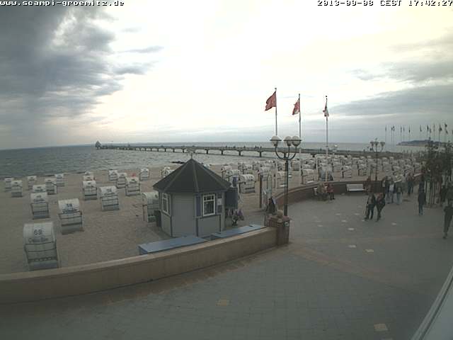 Scampi Cam on the Promenade