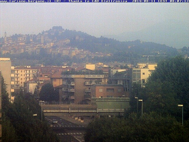Overlooking Bergamo