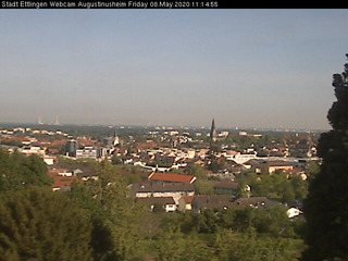 View from St. Augustinusheim Vocational School on Schöllbronner Str.
