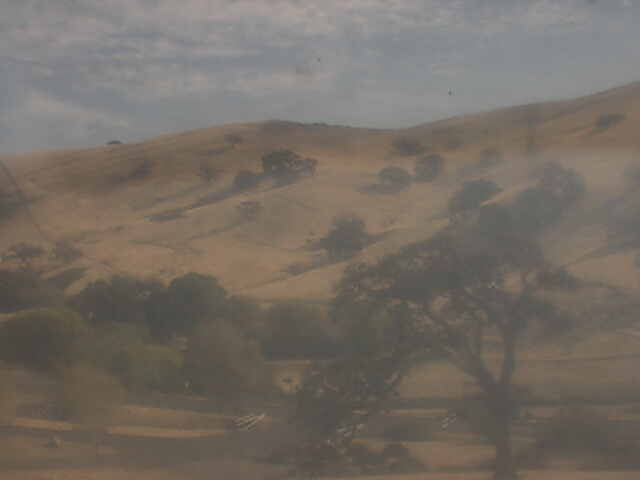 Los Vaqueros Hills from John Muir Interpretive Center