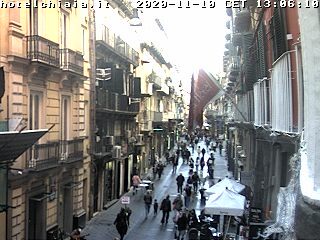 Via Chiaia from Chiaia Hotel de Charme