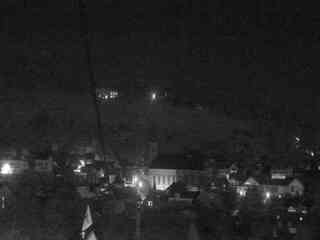 View of the town-moving view