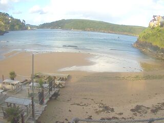 View of Salcombe Estuary' river