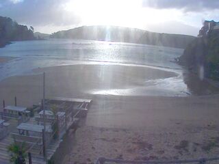View of Salcombe Estuary' river