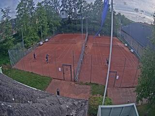 Tennis courts