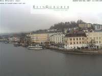 View of Gmunden from a Clothing Store
