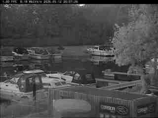 Moored Boats on Canal