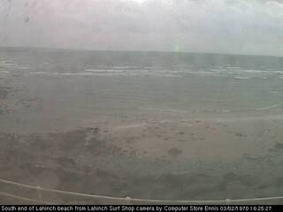 South end of Lahinch beach from Lahinch Surf Shop