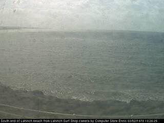 South end of Lahinch beach from Lahinch Surf Shop