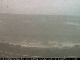 South end of Lahinch beach from Lahinch Surf Shop
