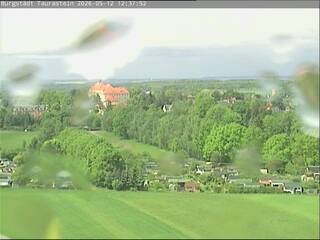 Panoramic view of Burgstädt