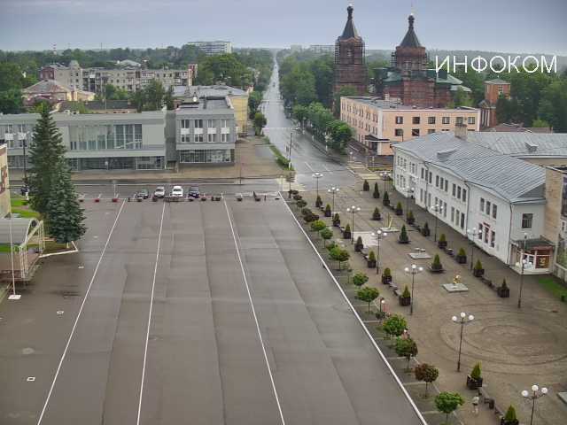 Webcam in Luga,Russia