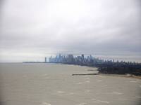 Lake Michigan & city view