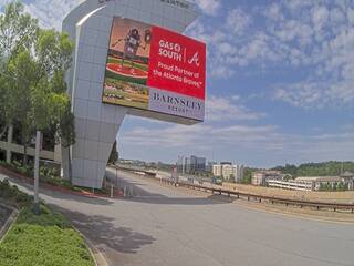 Billboard Advertisement & parking ramp
